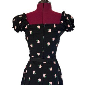 Unique Vintage Strawberry Dress